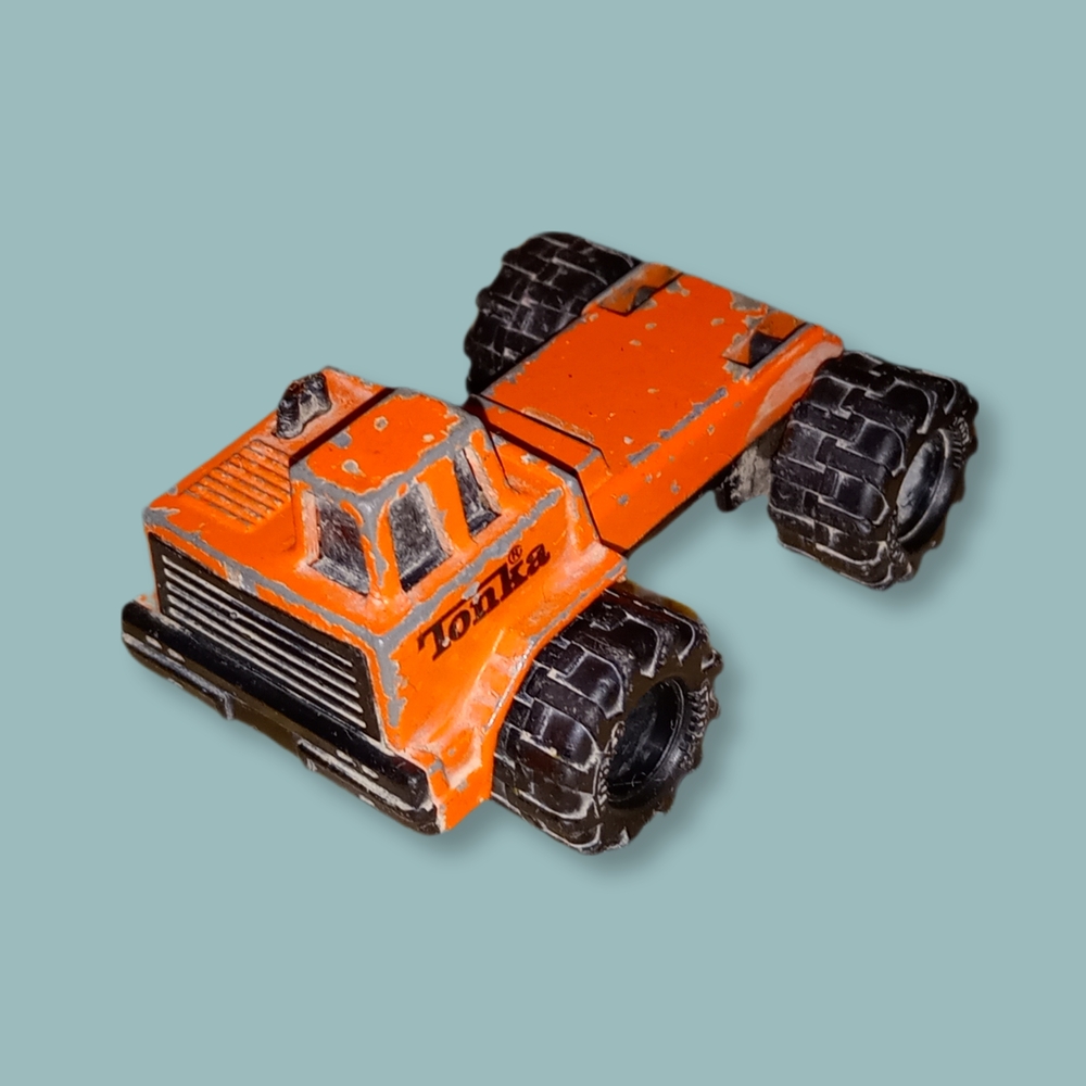 Tonka Orange Toy Truck